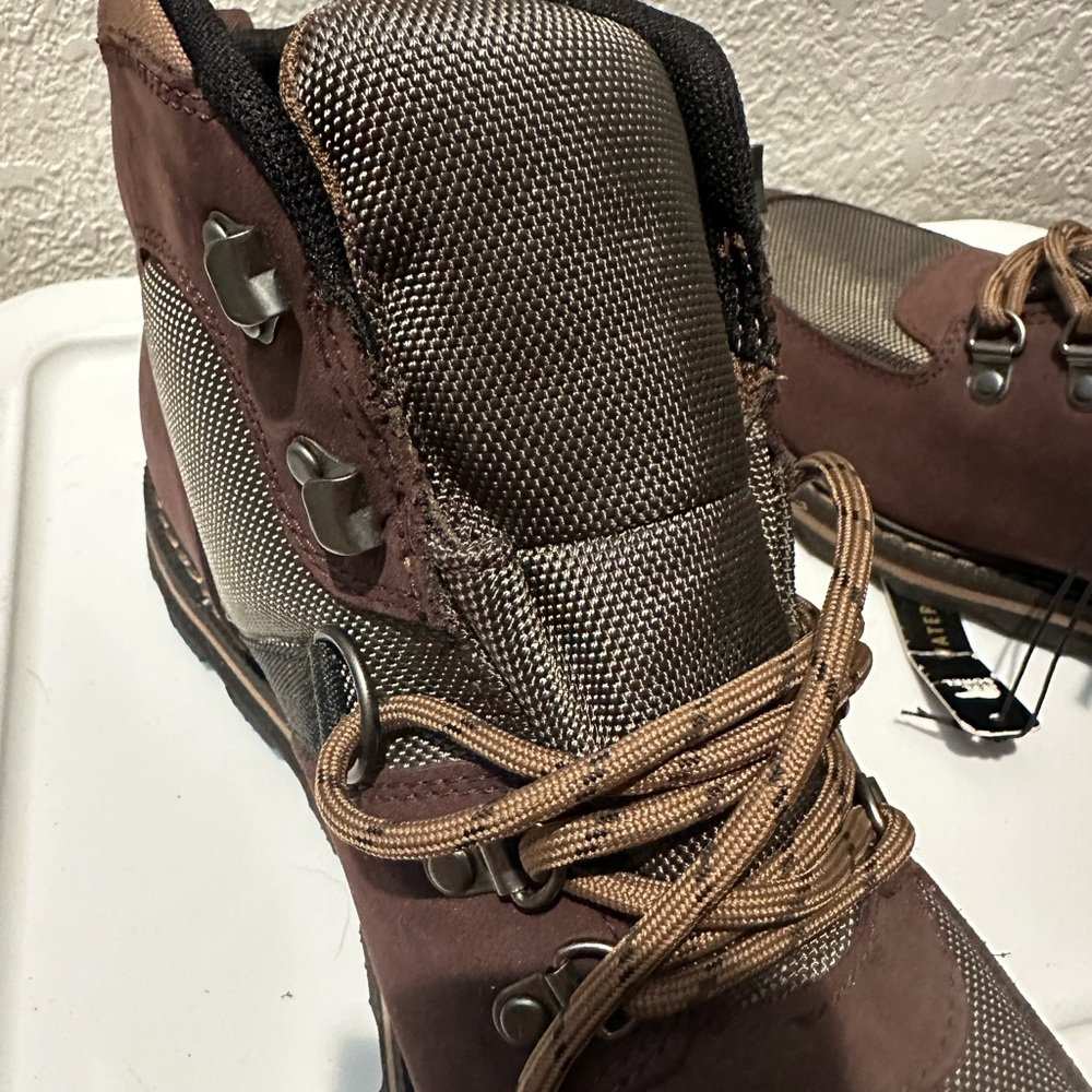 Sorel Brown and Gray Men's Lace-Up Hiking Boots - Picture 7 of 9